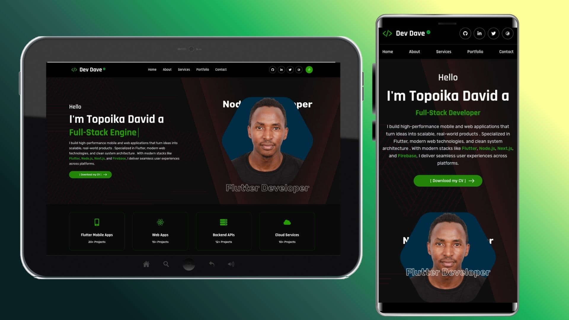 My Portfolio screenshot 3